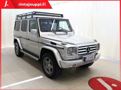 käytetty Mercedes G500 *Löytö! Juuri katsastettu! Kattoluukku, 2x renkaat, RR-Factory jne*