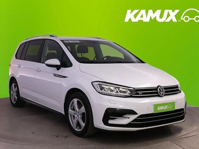 Käytetty VW Touran R-line 150 HP (110 kW) 2019 Valkoinen Tila-auto