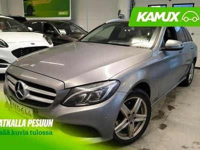 Käytetty Mercedes C220 Business 170 HP (125 kW) 2016 Hopea / harmaa Farmari