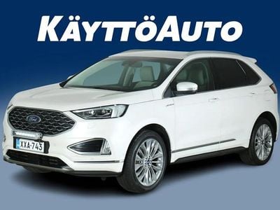 Valkoinen Käytetty 2019 Ford Edge Vignale Katumaasturi | 25 900 € (Supertarjous)