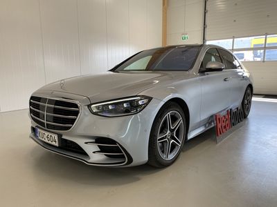 käytetty Mercedes S400 d 4MATIC AMG Digital Light Burmester 3D Panorama Hieronta Head Up Airmatic Nelipyöräohjaus