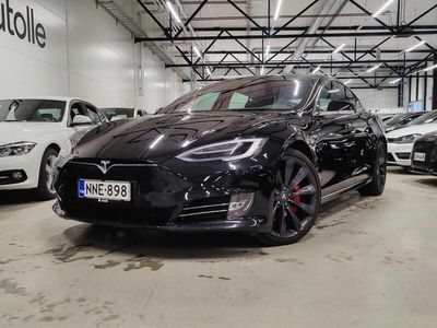 käytetty Tesla Model S P100D Ludicrous 772hv JUURI SAAPUNUT | AUTOPILOT | PREMIUM SOUND | ADAPT.VAKKARI | 2xRENKAAT!