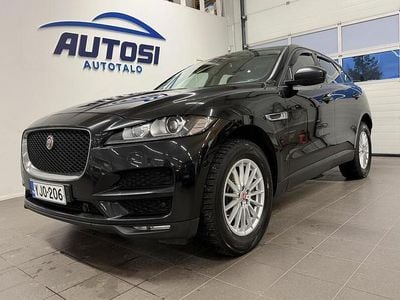 Käytetty Jaguar F-Pace Business Edition 180 HP (132 kW) 2017 Musta Katumaasturi