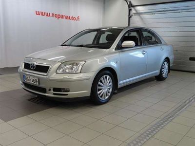 käytetty Toyota Avensis 2,0 VVT-i Linea Sol Elegant 4ov