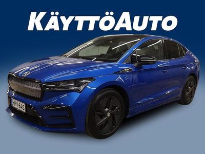 Käytetty Skoda Enyaq iV RS 219 kW (299 HP) 2022 Met. sininen Katumaasturi
