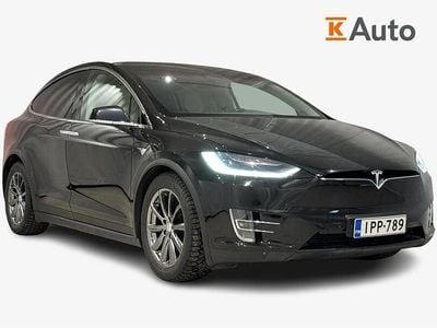 Käytetty Tesla Model X 244 kW (332 HP) 2018 Musta Katumaasturi
