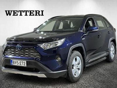 Käytetty Toyota RAV4 Hybrid Business Edition 218 HP (160 kW) 2019 Sininen Katumaasturi