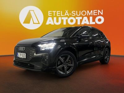 Musta Käytetty 2023 Audi Q4 e-tron Katumaasturi | 37 700 € (Hieman kallis)