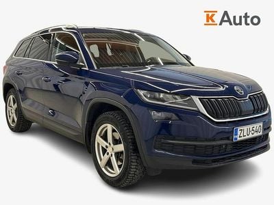 Käytetty Skoda Kodiaq Ambition 150 HP (110 kW) 2018 Sininen Katumaasturi