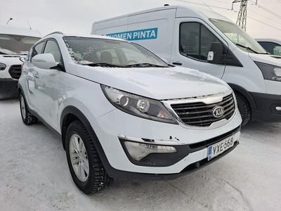 Käytetty Kia Sportage EX 135 HP (99 kW) 2013 Valkoinen Katumaasturi