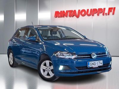 Käytetty VW Polo Comfortline 95 HP (69 kW) 2018 Sininen Viistoperä