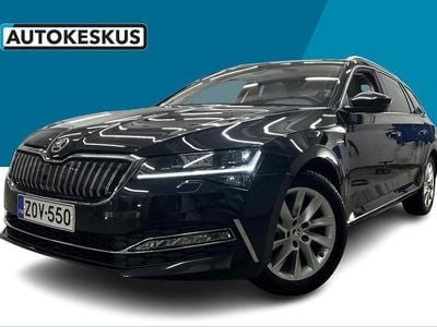 Musta Käytetty 2023 Skoda Superb LAURIN & KLEMENT Farmari | 33 990 € (Kallis)