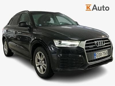 Käytetty Audi Q3 150 HP (110 kW) 2017 Musta Katumaasturi