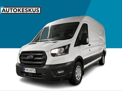 Valkoinen Käytetty 2022 Ford Transit Trend Van | 30 690 € (Kallis)