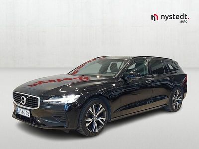 Musta Käytetty 2020 Volvo V60 R-Design Farmari | 23 400 € (Perustarjous)