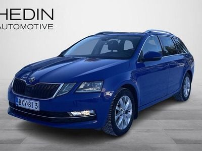 Käytetty Skoda Octavia G-TEC Business Line 131 HP (96 kW) 2019 Sininen Farmari