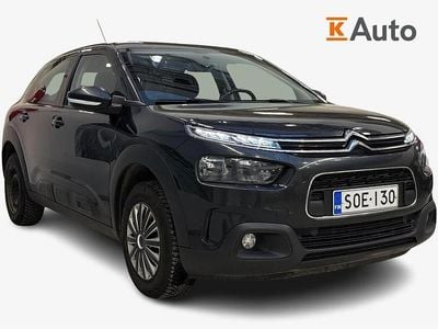 Käytetty Citroën C4 Cactus Feel 110 HP (80 kW) 2018 Musta Viistoperä