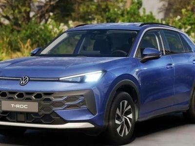 Sininen Uusi 2026 VW T-Roc Comfortline Katumaasturi | 35 900 € (Hieman kallis)