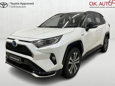 Valkoinen Käytetty 2021 Toyota RAV4 Hybrid Style Katumaasturi | 35 900 € (Perustarjous)