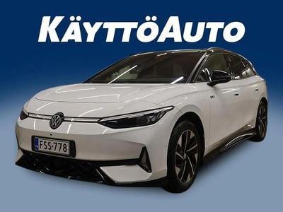 Valkoinen Käytetty 2025 VW ID.7 GTX Farmari | 54 900 € (Hieman kallis)