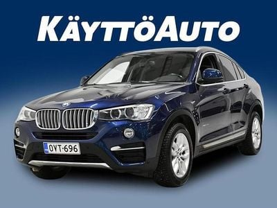 Käytetty BMW X4 xLine 190 HP (139 kW) 2017 Sininen Katumaasturi