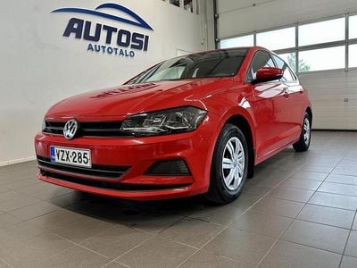 Käytetty VW Polo Trendline 75 HP (55 kW) 2018 Punainen Viistoperä