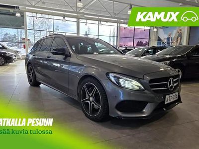 Käytetty Mercedes C220 Business 170 HP (125 kW) 2016 Hopea / harmaa Farmari