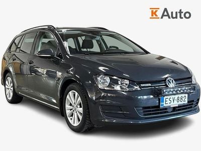 Käytetty VW Golf VII Comfortline 110 HP (80 kW) 2016 Harmaa Farmari