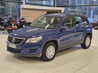 Käytetty VW Tiguan Trendline 140 HP (102 kW) 2008 Sininen Katumaasturi