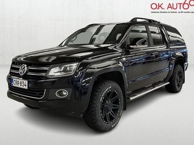 Musta Käytetty 2016 VW Amarok Highline Nouto | 24 600 € (Kallis)