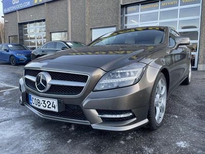 käytetty Mercedes 350 CLS AMGCDi 265 HV SHOOTING BRAKE NELIVETO AUTOMAATTI VALKOINEN NAHKA SISUSTUS LED WEBASTO DISTRONIC L...