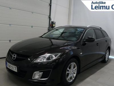 käytetty Mazda 6 Sport Wagon 2,5 Sport Business 6MT 5ov WE1 - JUURI HUOLLETTU !