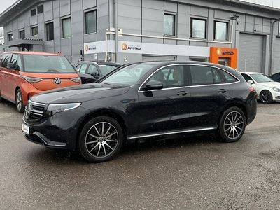 käytetty Mercedes EQC400 4Matic AMG Line *AJOAVUSTINPAKETTI, NAHKAT, LASIKATTOLUUKKU, YMS.*