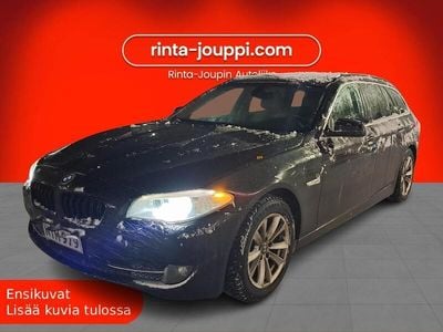 Musta Käytetty 2012 BMW 520 Farmari | 7 490 € (Hieman kallis)