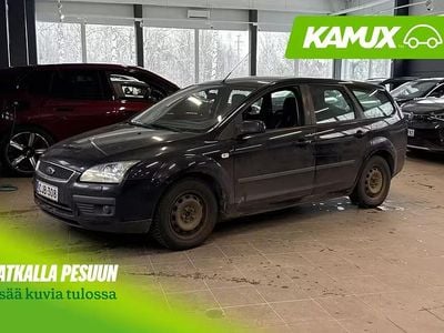 Käytetty Ford Focus 101 HP (74 kW) 2007 Sininen Sedan