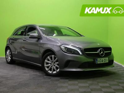 Hopea / harmaa Käytetty 2017 Mercedes A180 Edition Sedan | 15 660 € (Hyvä tarjous)