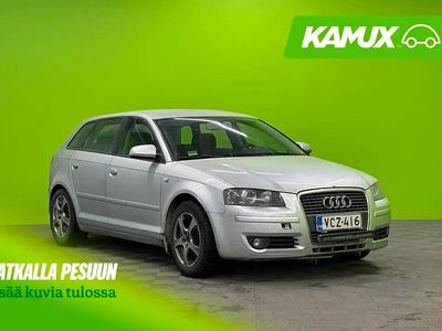 Käytetty Audi A3 Ambition 160 HP (117 kW) 2007 Hopea / harmaa Viistoperä