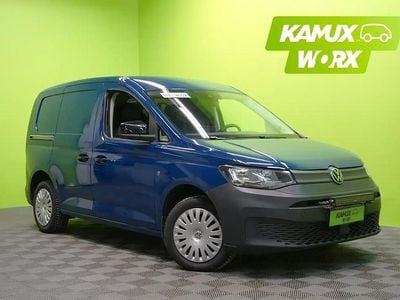 Käytetty VW Caddy 122 HP (89 kW) 2021 Sininen Tila-auto