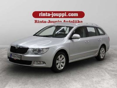 käytetty Skoda Superb Combi 2,0 TDI CR 140 Ambition - Ilmastoitu iso Farkku, 2xalut, huoltokirja bi-Xenon valot