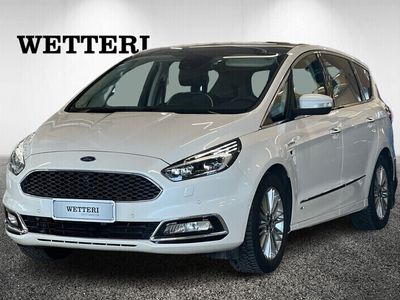 käytetty Ford S-MAX 2,0 TDCi EcoBlue 190hv A8 AWD Vignale 5-ovinen - Rahoituskorko alk. 2,99%+kulut - ** 1-om.Suomiauto / Hyvät varusteet / Mukautuva vakkari / Webasto / Nahkaverhoilu / Kamera / Koukku **