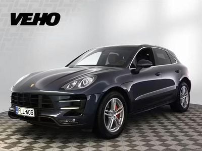 Käytetty Porsche Macan Turbo 400 HP (294 kW) 2014 Sininen Katumaasturi