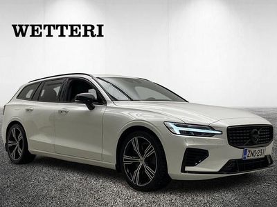 Valkoinen Käytetty 2021 Volvo V60 R-Design Farmari | 28 700 € (Perustarjous)
