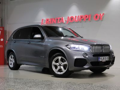 käytetty BMW X5 F15 xDrive40e A M-Sport - 3kk lyhennysvapaa - Surround View, HUD, Comfort Access, ACC, Blow-by Heater, Harman/Kardon - Ilmainen kotiintoimitus!