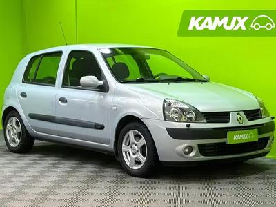 Käytetty Renault Clio II 75 HP (55 kW) 2005 Hopea / harmaa Viistoperä