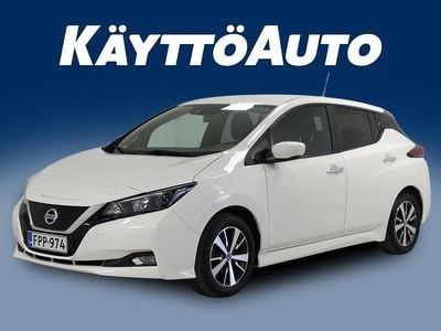 Valkoinen Käytetty 2020 Nissan Leaf Acenta Viistoperä | 12 400 € (Supertarjous)