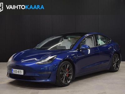 Käytetty 2021 Tesla Model 3 Performance Sedan | 27 200 € (Perustarjous)