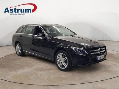 Musta Käytetty 2017 Mercedes C350e Business Farmari | 17 690 € (Hieman kallis)