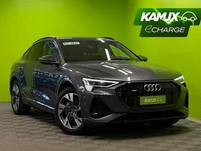 Käytetty Audi e-tron Sportback S-Line 300 kW (408 HP) 2022 Hopea / harmaa Katumaasturi