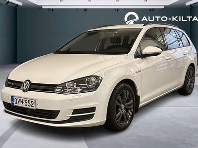 Käytetty VW Golf VII Comfortline 110 HP (80 kW) 2016 Valkoinen Farmari