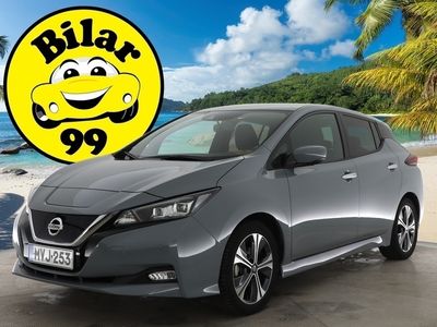 käytetty Nissan Leaf N-Connecta MY22 39 kWh *Adapt.Vakkari / Lämpöpumppu / Ohjausavustin / 360° Kamera / KeylessGo / Navi / AppleCarplay* Tulossa toimipisteeseen! - *OSTA NYT, MAKSA TOUKOKUUSSA!* -